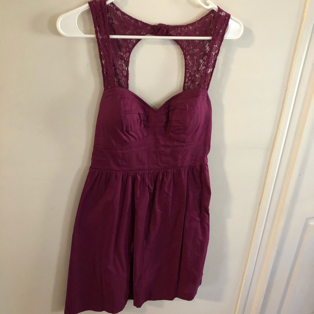 American Eagle Open Back Sun Dress